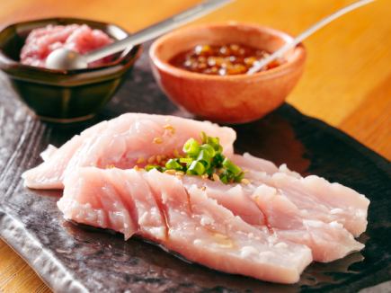 Enjoy the "Hormone Course" with the three major horumon specialties and meat chazuke