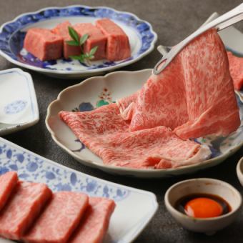 【周日/节假日限定！全天午餐价格】A5级和牛大军！120种A5级和牛牛排（全天8000日元）