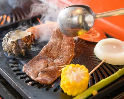 今年も♪【BBQパーティー☆】90分飲み放題付き!グリル肉盛りBBQプラン4900円