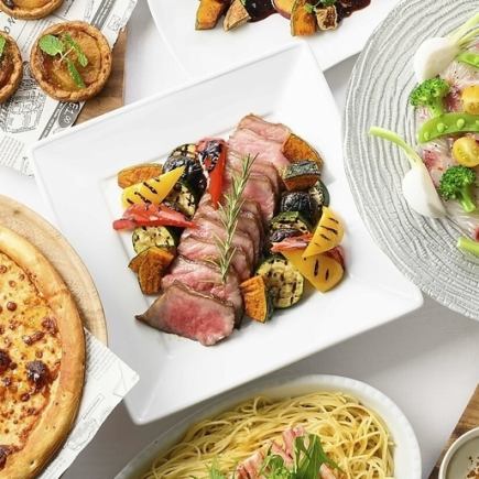 【秋季派對套餐】 最適合迎接或歡送會♪人氣5,000日圓（含稅）套餐（9/1～11/30）