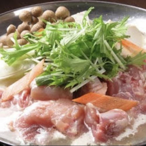 Chicken salt chanko nabe