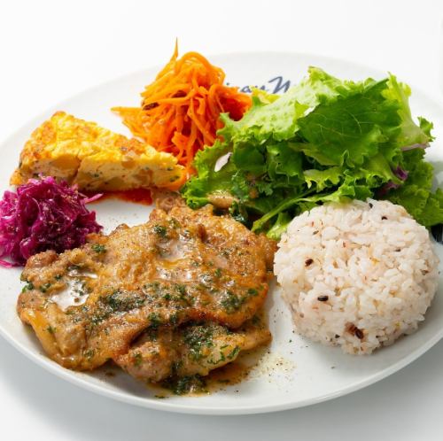 ジンジャーポークプレート