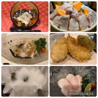 痛風まっしぐら【白子三昧コース】