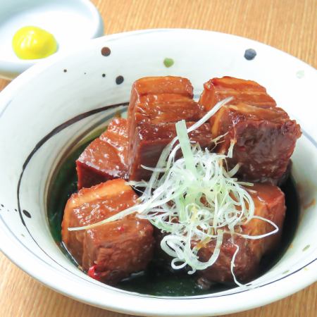 Pork belly boiled