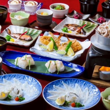 〈11月、12月〉※日曜～木曜限定　新！【プレミアム★祝ふくコース】100分飲放付11品6600円