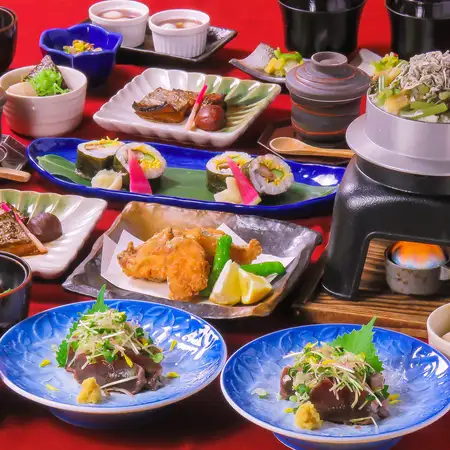 各種宴会に【旬魚旬菜コース】100分飲放付11品6600円(税込)※2日前までの要予約