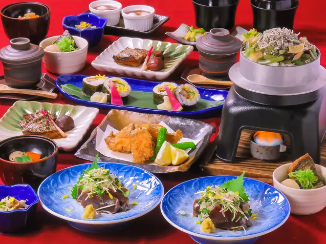 各種宴会に【旬魚旬菜コース】100分飲放付11品6600円(税込)※2日前までの要予約