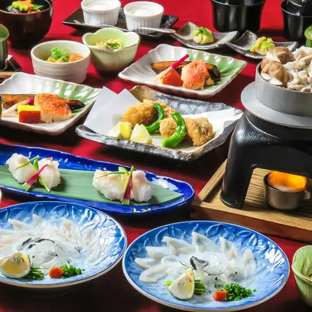 《11月～》【日～木限定プレミアム祝ふくコース】100分飲放付12品6600円(税込)※前日までの予約