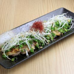 丹波黒鶏のタタキ