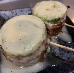 生菜捲五花肉 / 甜椒起司捲五花肉