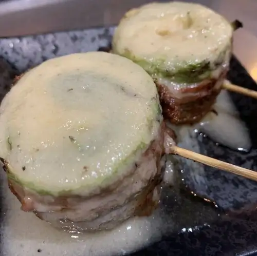 生菜卷五花肉 / 甜椒芝士卷五花肉