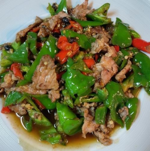 玉葱と牛肉炒め