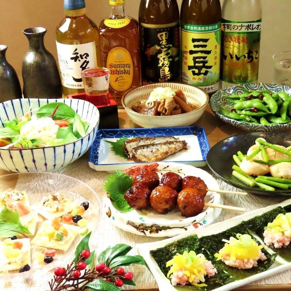 [Perfect for parties!] Chef's choice course from 4,000 yen (tax included)