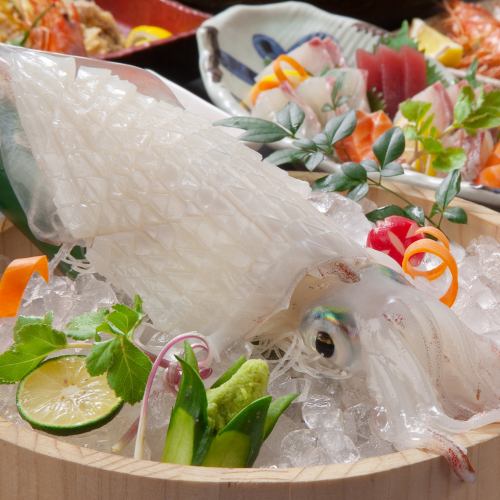 If you want to enjoy lively production and sashimi, you can enjoy the quality and freshness of the taiko! Deliver seasonal ingredients with a recipe that maximizes the taste!