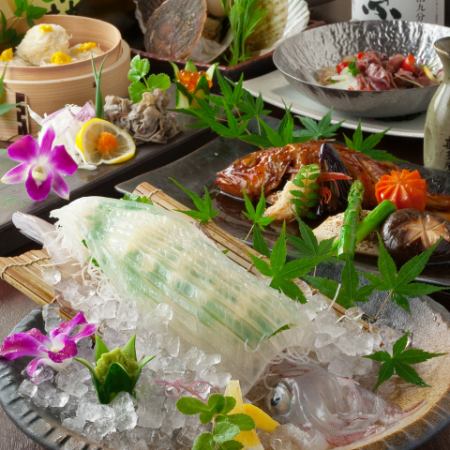 [2 hours all-you-can-drink included! Golden Week special plan] Golden Week limited "Kyushu local" course [6 dishes for 6,000 yen]