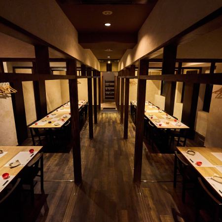 最大40名様の大宴会も可能◎