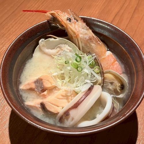 海鮮味噌汁