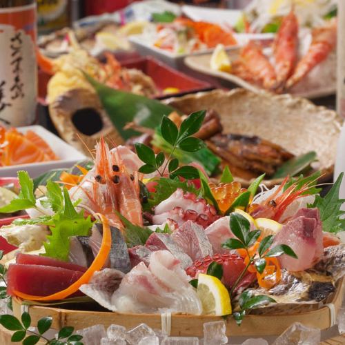 December to January: "Yusuke Irodori" Course: 4 kinds of sashimi, winter yellowtail, and Hakata motsunabe (6 dishes with 2 hours of all-you-can-drink for 6,500 yen)