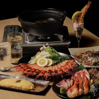 【Our Top Recommendation★】Enjoy our special broth with our "Hearty Shrimp Shabu-Shabu Course" - 3-hour all-you-can-drink, 8 dishes total, 6000 yen