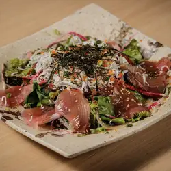 芥末味日式海鲜沙拉