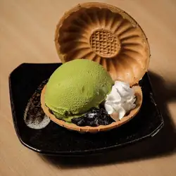 抹茶最中冰淇淋