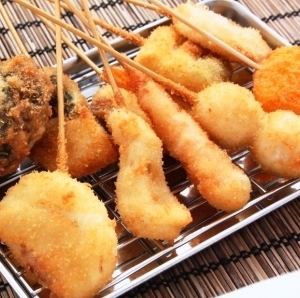 10串油炸食品
