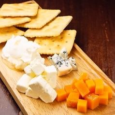Assortment of 4 types of cheese