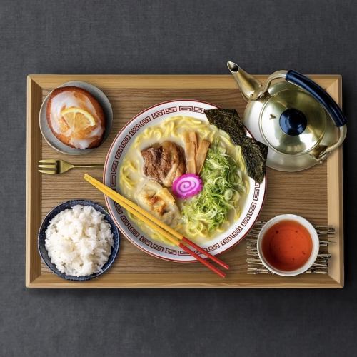 てぃーちラーメンぐなー定食