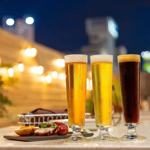 KORIYAMA KITCHEN, where you can taste 13 types of craft beer and enjoy pairing it with BBQ dishes★We offer a variety of food and drink menus based on the concept of ``enjoying the pairing of craft beer and carefully selected dishes.'' Masu.Please feel free to drop by!