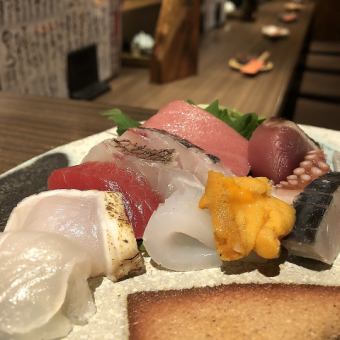 Fresh seafood, deep-fried foods, and a satisfying final dish♪ Today's recommended course ◆ 6 dishes ◆ From 3,500 yen (tax included)