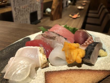 Fresh seafood, deep-fried foods, and a satisfying final dish♪ Today's recommended course ◆ 6 dishes ◆ From 3,500 yen (tax included)