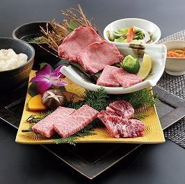 Extreme lunch (high-grade tongue salt, today's special Japanese beef, high-grade short ribs, high-grade skirt steak)