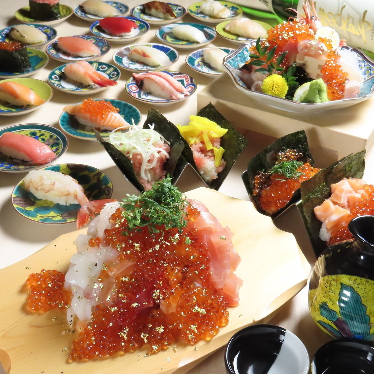 You can enjoy Kanazawa's proud seasonal ingredients in a luxurious and affordable way!