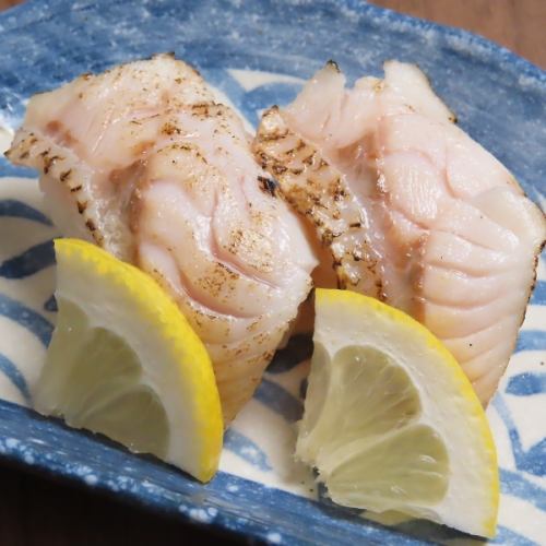 [Delicious] Grilled Nodoguro Nigiri (2 pieces) ~Nodoguro with salt~