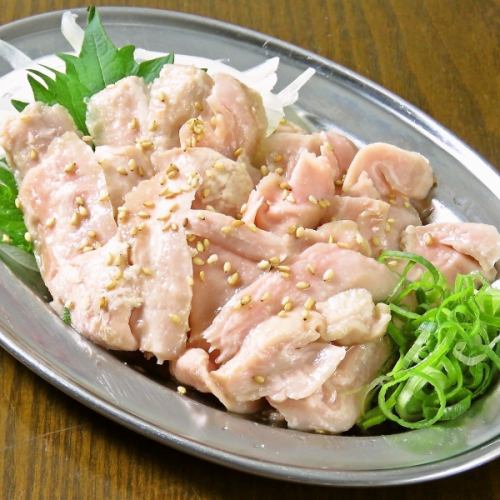 Premium pork sashimi