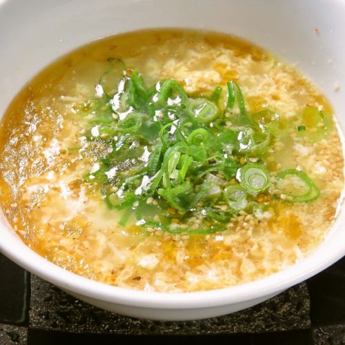 Egg soup