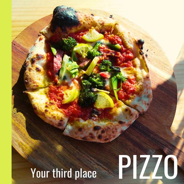 <LUNCH限定>Pizza of the day and pickles set: 1,200 yen (tax included)