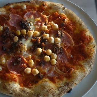 【ピザ、おつまみ、食後のジェラートまで◎】コースセット2000円(税込)