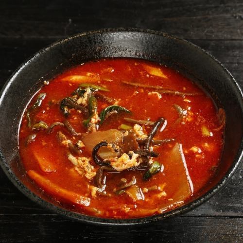 Yukgaejang soup (spicy)