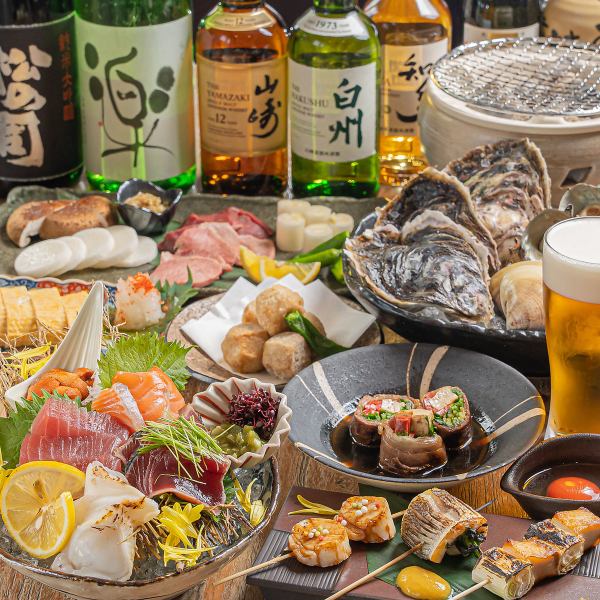 【お酒にぴったりの魚料理を心ゆくまで。】日本酒もご一緒に♪