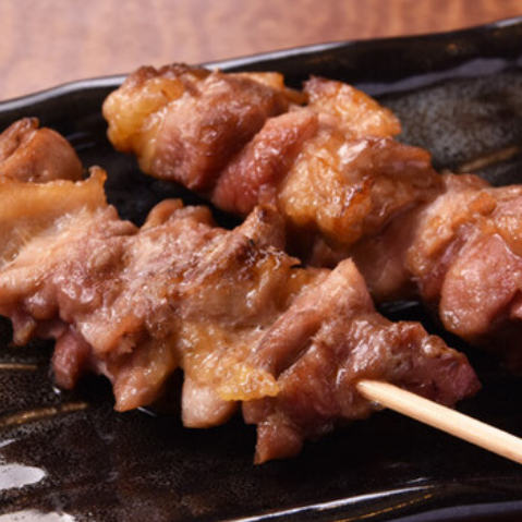 Twisted chicken "grilled thigh" 180 yen per piece