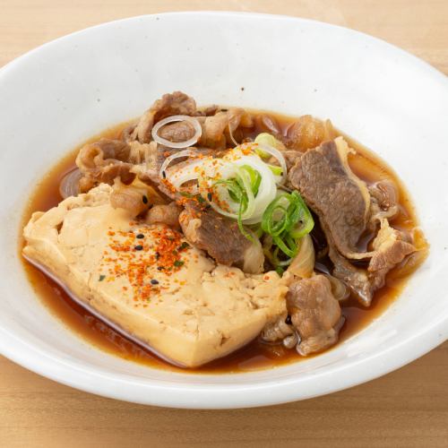 [Meat dish] Rich beef tofu