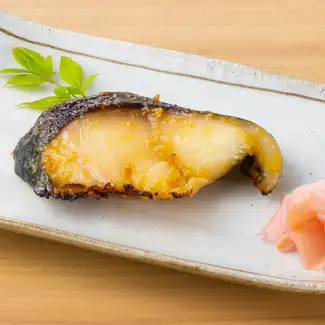 [Seafood Dishes] Chef-prepared grilled black cod with Saikyo miso