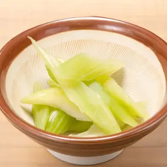 [A bar staple] Lightly pickled celery