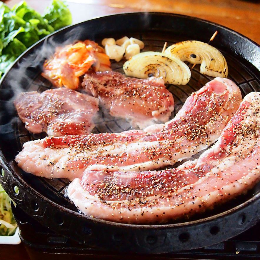 サムギョプサル&チーズタッカルビ食べ飲み放題3480円