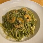 Shrimp pesto