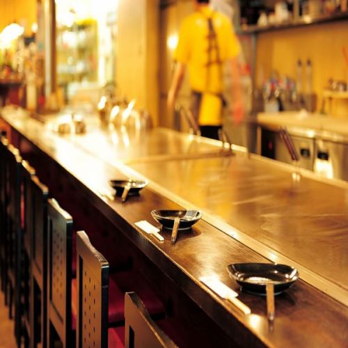 【ライブ感溢れる鉄板料理】全室鉄板完備★