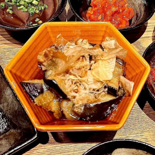 茄子の揚げびたし