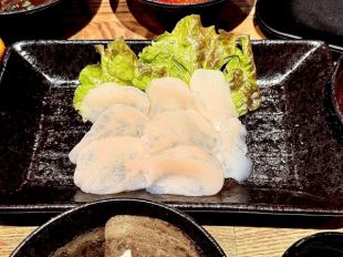ホタテ刺し