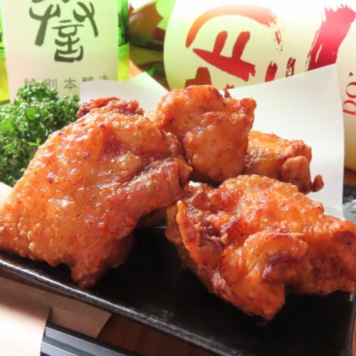 自慢の自家製唐揚げ